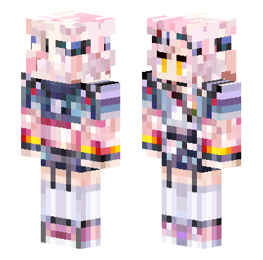 明日方舟澄闪2.0 · 来源 skin.mualliance.ltd#159 的 Minecraft 皮肤 预览图