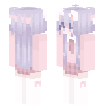 粉紫猫猫 · 来源 skin.mualliance.ltd#1878 的 Minecraft 皮肤 预览图