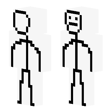 火柴人 (1) · 来源 skin.mualliance.ltd#4325 的 Minecraft 皮肤 预览图