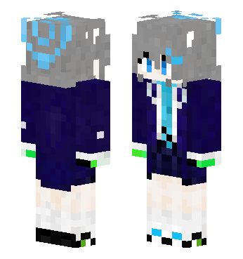 砂狼白子 · 来源 skin.mualliance.ltd#737 的 Minecraft 皮肤 预览图