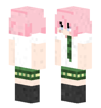 千早爱音 · 来源 skin.mualliance.ltd#2062 的 Minecraft 皮肤 预览图