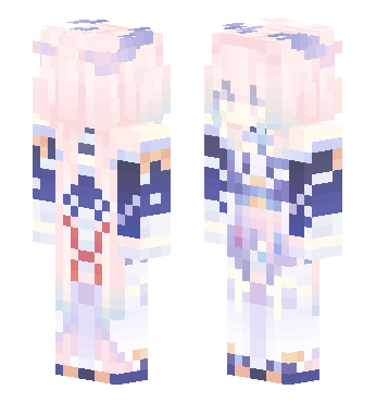 原神 宫心海 981b58639b12f6 · 来源 skin.mualliance.ltd#396 的 Minecraft 皮肤 预览图