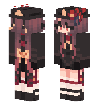 胡桃 · 来源 skin.mualliance.ltd#920 的 Minecraft 皮肤 预览图
