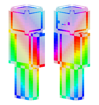 彩虹人【外国搬运】 · 来源 skin.mualliance.ltd#3723 的 Minecraft 皮肤 预览图