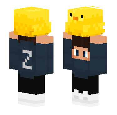 举小鸡的人 · 来源 skin.mualliance.ltd#113 的 Minecraft 皮肤 预览图