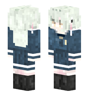 若叶睦 · 来源 skin.mualliance.ltd#2063 的 Minecraft 皮肤 预览图