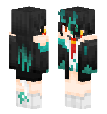 明日方舟-夕 · 来源 skin.mualliance.ltd#1128 的 Minecraft 皮肤 预览图