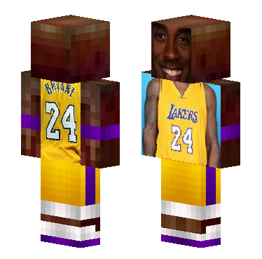 科比牢大 · 来源 skin.mualliance.ltd#3137 的 Minecraft 皮肤 预览图