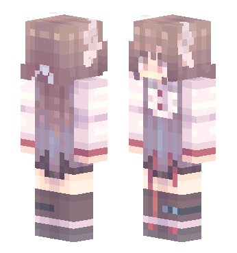 明日方舟-艾雅法拉 · 来源 skin.mualliance.ltd#1738 的 Minecraft 皮肤 预览图