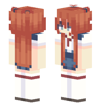 校服明日香 57eebac6b58130b · 来源 skin.mualliance.ltd#400 的 Minecraft 皮肤 预览图