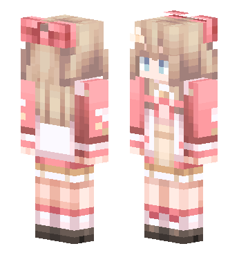 嘉然 · 来源 skin.mualliance.ltd#539 的 Minecraft 皮肤 预览图