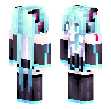 初音未来 · 来源 skin.mualliance.ltd#3040 的 Minecraft 皮肤 预览图