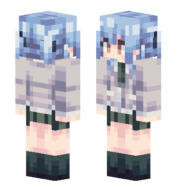 丰川祥子 · 来源 skin.mualliance.ltd#4249 的 Minecraft 皮肤 预览图
