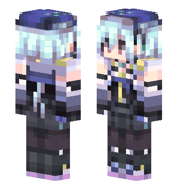 水月 · 来源 skin.mualliance.ltd#2032 的 Minecraft 皮肤 预览图