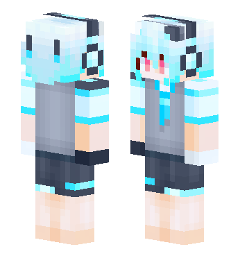 释音Shyn（作者b站DySkyLan） · 来源 skin.mualliance.ltd#241 的 Minecraft 皮肤 预览图