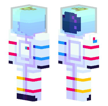 宇航员 · 来源 skin.mualliance.ltd#918 的 Minecraft 皮肤 预览图