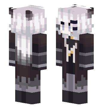 [明日方舟]拉普兰德 · 来源 skin.mualliance.ltd#1921 的 Minecraft 皮肤 预览图