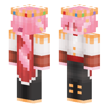Technoblade · 来源 skin.mualliance.ltd#4555 的 Minecraft 皮肤 预览图