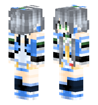 天依 · 来源 skin.mualliance.ltd#74 的 Minecraft 皮肤 预览图