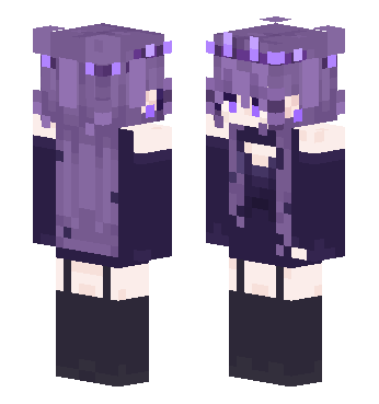 末影娘眨眼 · 来源 skin.mualliance.ltd#2460 的 Minecraft 皮肤 预览图