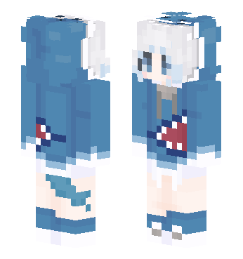 gawrgura(转载) · 来源 skin.mualliance.ltd#3546 的 Minecraft 皮肤 预览图