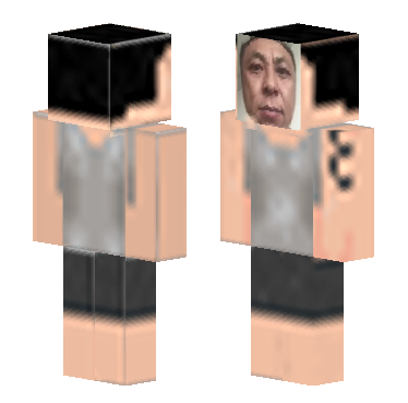神鹰黑手 · 来源 skin.mualliance.ltd#3614 的 Minecraft 皮肤 预览图