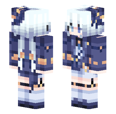 芙宁娜 · 来源 skin.mualliance.ltd#5260 的 Minecraft 皮肤 预览图