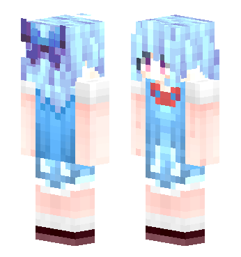 琪露诺 · 来源 skin.mualliance.ltd#206 的 Minecraft 皮肤 预览图