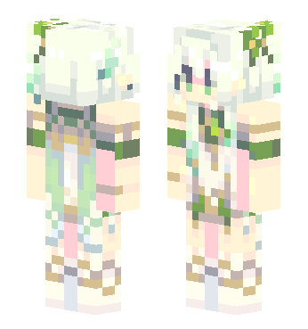原神 纳西妲 d2f85f55d6dd47 · 来源 skin.mualliance.ltd#375 的 Minecraft 皮肤 预览图