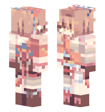 宵宫 · 来源 skin.mualliance.ltd#585 的 Minecraft 皮肤 预览图