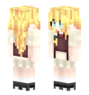 雾雨魔理沙 · 来源 skin.mualliance.ltd#2592 的 Minecraft 皮肤 预览图