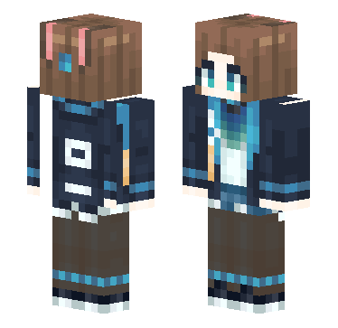 阿米娅 · 来源 skin.mualliance.ltd#417 的 Minecraft 皮肤 预览图