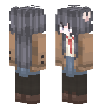 樱岛麻衣 · 来源 skin.mualliance.ltd#1863 的 Minecraft 皮肤 预览图
