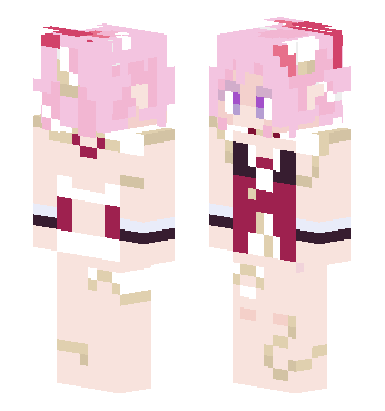爱莉希雅·春好桃夭（Alex模型） · 来源 skin.mualliance.ltd#3156 的 Minecraft 皮肤 预览图