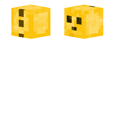 我是奶龙 nailong v1 · 来源 skin.mualliance.ltd#3298 的 Minecraft 皮肤 预览图