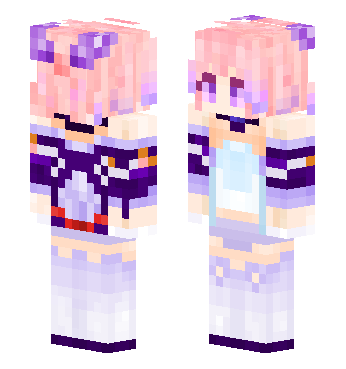kokomi · 来源 skin.mualliance.ltd#3376 的 Minecraft 皮肤 预览图