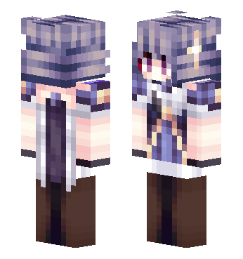 刻晴 · 来源 skin.mualliance.ltd#285 的 Minecraft 皮肤 预览图