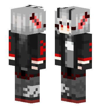 明日方舟W · 来源 skin.mualliance.ltd#1341 的 Minecraft 皮肤 预览图