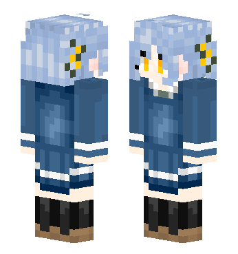 月之森_丰川祥子 · 来源 skin.mualliance.ltd#2067 的 Minecraft 皮肤 预览图