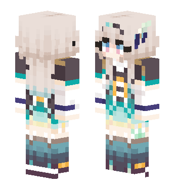 流萤2 · 来源 skin.mualliance.ltd#2480 的 Minecraft 皮肤 预览图
