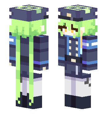 橘望 · 来源 skin.mualliance.ltd#2973 的 Minecraft 皮肤 预览图