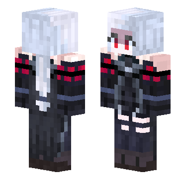 明日方舟斯卡蒂 · 来源 skin.mualliance.ltd#3030 的 Minecraft 皮肤 预览图