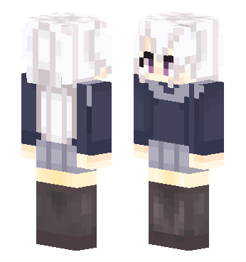 绫地宁宁【优化】（自改） · 来源 skin.mualliance.ltd#3230 的 Minecraft 皮肤 预览图