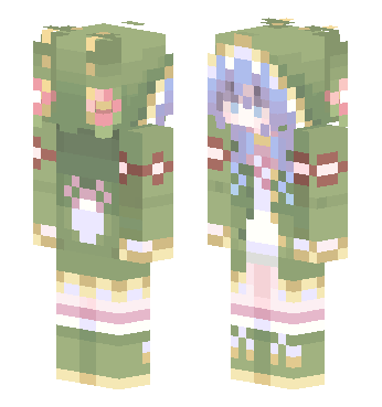 四糸乃 · 来源 skin.mualliance.ltd#3940 的 Minecraft 皮肤 预览图