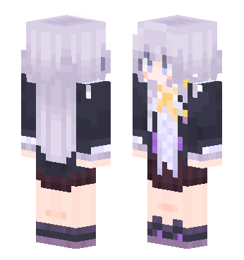 依蕾娜——魔女之旅 · 来源 skin.mualliance.ltd#4139 的 Minecraft 皮肤 预览图