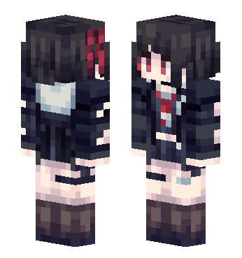 千咲 · 来源 skin.mualliance.ltd#4629 的 Minecraft 皮肤 预览图