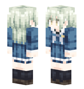睦子米 · 来源 skin.mualliance.ltd#4911 的 Minecraft 皮肤 预览图