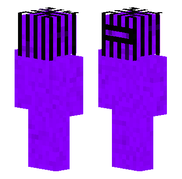 监狱小黑·紫 · 来源 skin.mualliance.ltd#12 的 Minecraft 皮肤 预览图