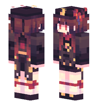 hutao · 来源 skin.mualliance.ltd#331 的 Minecraft 皮肤 预览图