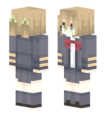 大场奈奈 · 来源 skin.mualliance.ltd#574 的 Minecraft 皮肤 预览图
